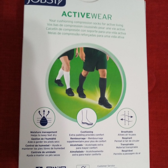 Jobst 30-4mmg white brand new in box. 6 pairs will bundle sale. - Picture 4 of 5